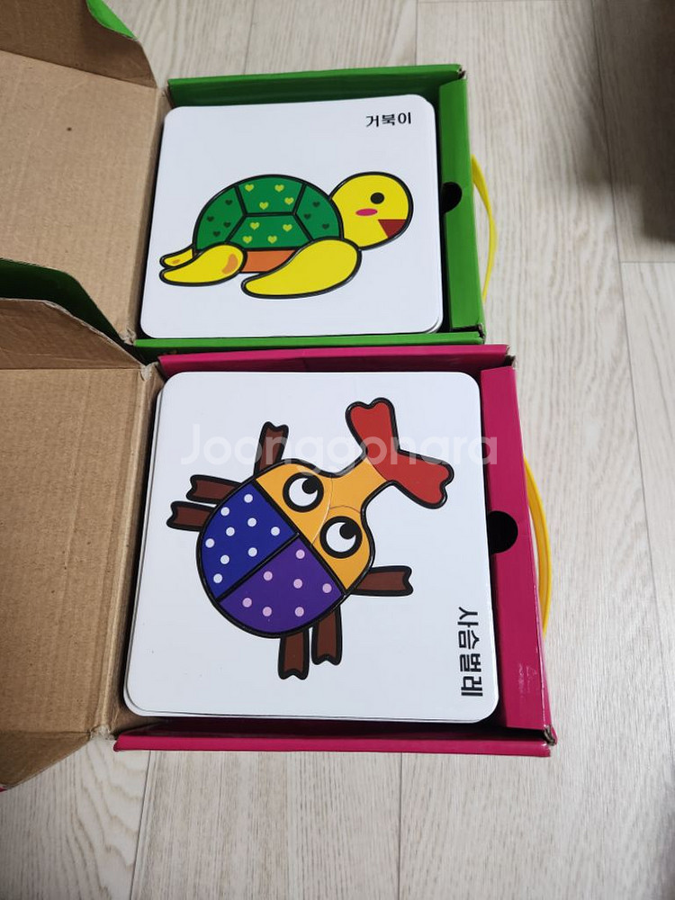 아장아장 꼬마퍼즐2종 (바다동물+곤충)--1