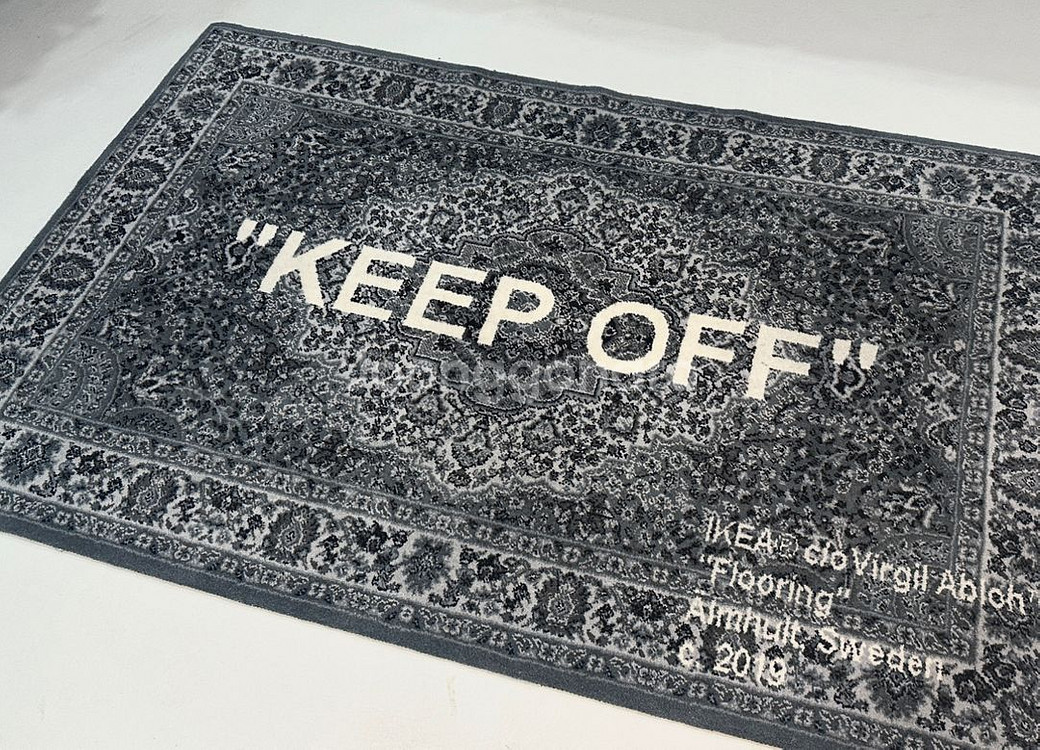 이케아 X 버질아블로 KEEP OFF 러그--1