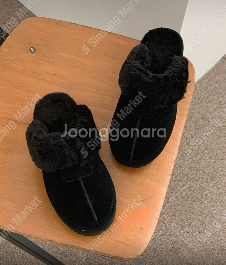 새상품) 주문 폭주)가죽 양털 어그 부츠 워커 뮬 슬리--3