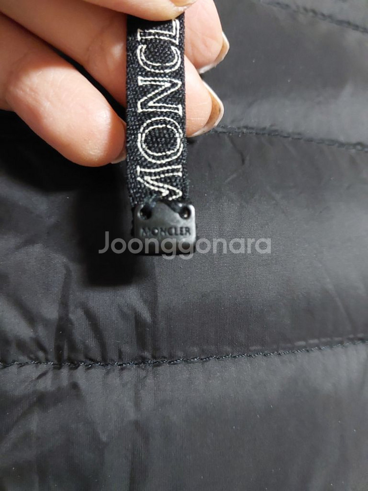 몽클레어 경량 롱패딩 점퍼 1size--2