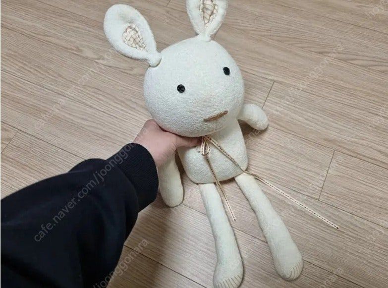 (새상품)오가닉 토끼애착인형