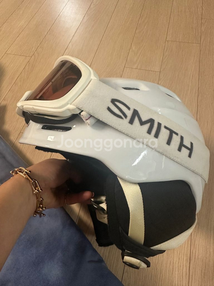 덕스데이키즈 올인원스키복 장갑 스미스헬멧 고글--3