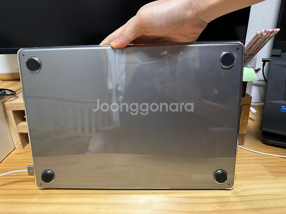 맥북에어 m3 15인치 스페이스그레이 16gb 512--3
