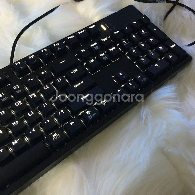 660s 블랙 단일led 기계식 키보드 광축--2