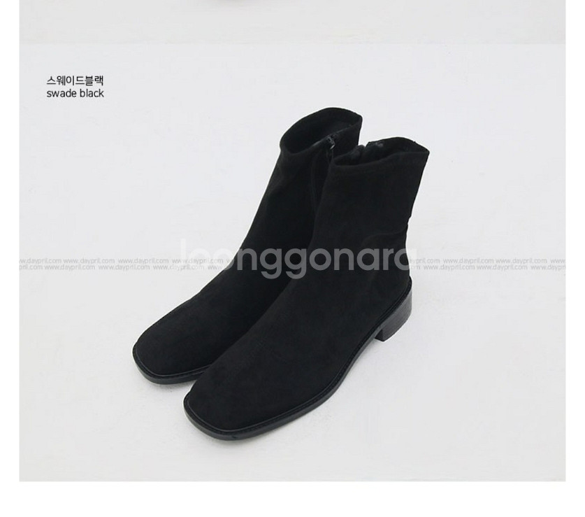 사각코 앵글부츠--5