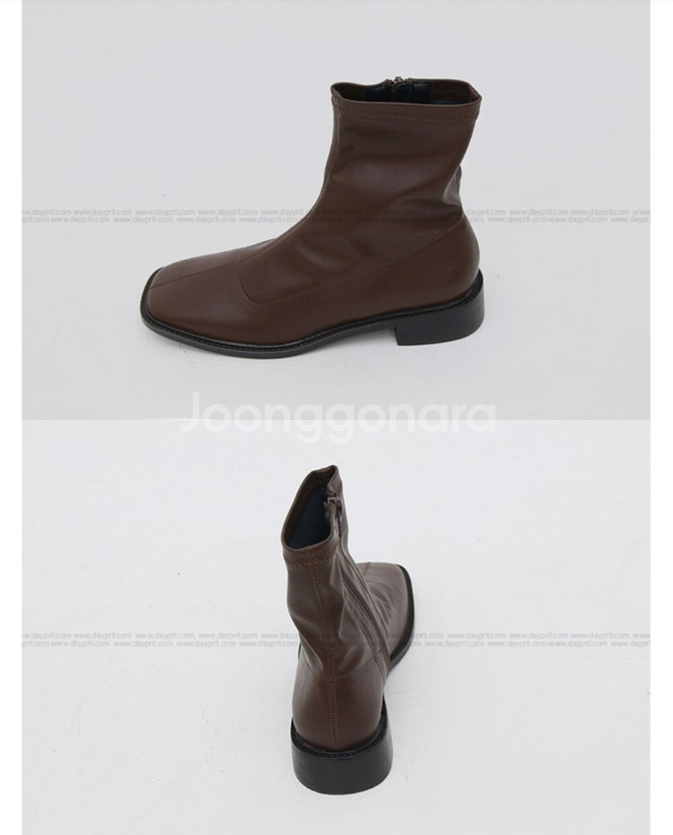 사각코 앵글부츠--3