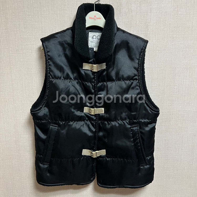 꾸레쥬 양털 조끼 베스트(free)--0