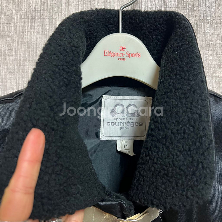 꾸레쥬 양털 조끼 베스트(free)--2