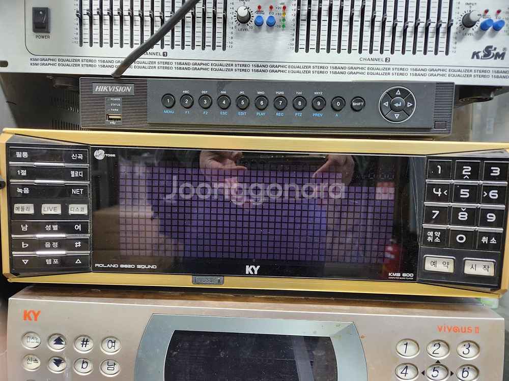 금영600 노래방 반주기 로랜드8820--3
