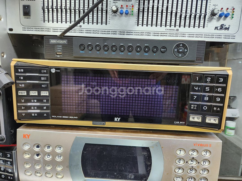 금영600 노래방 반주기 로랜드8820--4