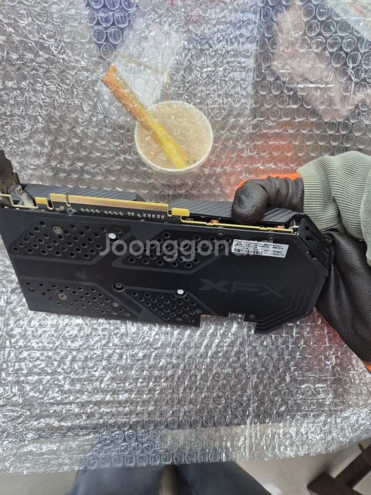 rx580 8gb oc 그래픽 카드 팝니다--2