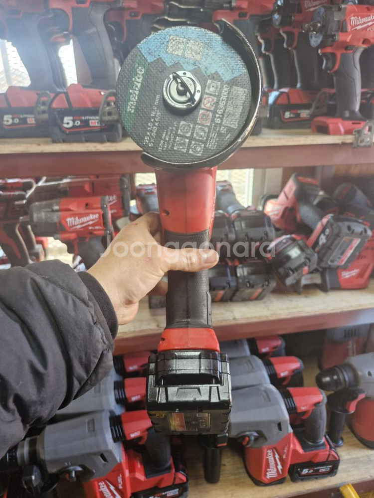 밀워키충전그라인더 M18 FSAG100 5인치그라인더--7