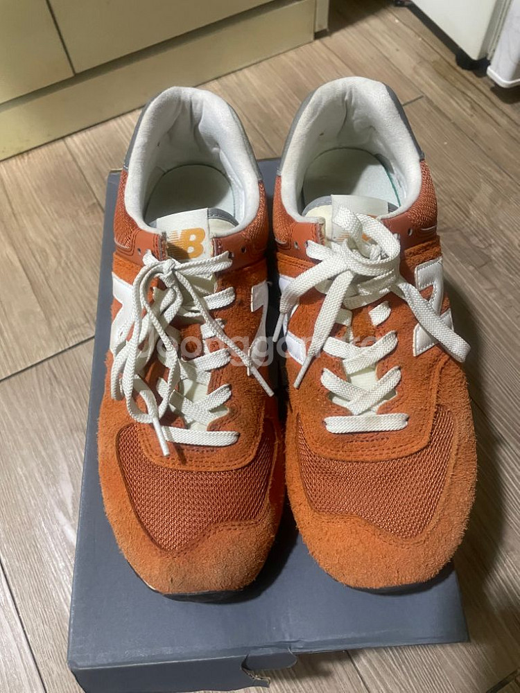 봄에 신기 좋은 신발! 뉴발란스 574 헤리티지 오렌지--2