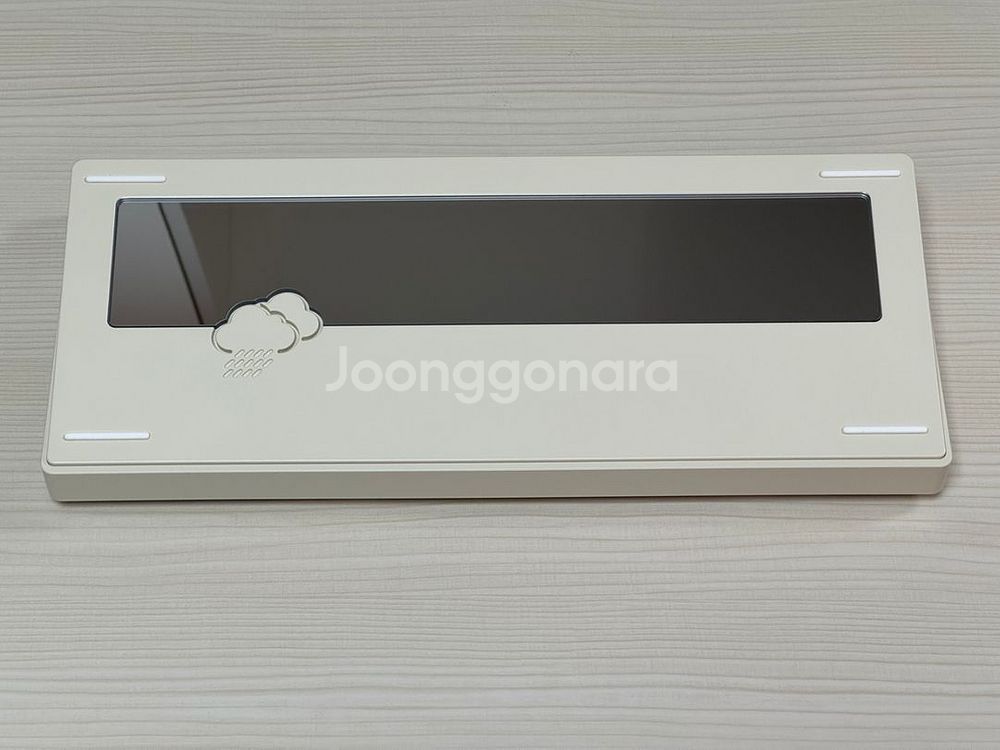 레이니 치즈화이트 중옵 풀박스 기계식키보드--1