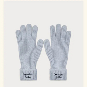 썸웨어버터 장갑 letter raccon gloves