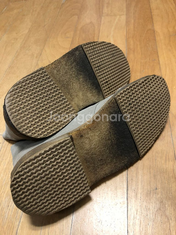 클락스 오리지널 데저트 부츠 처카부츠 255--6