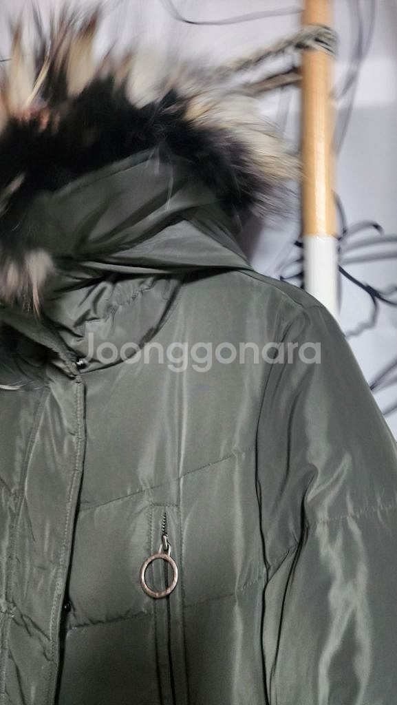 여성 ab.plus 롱패딩--2