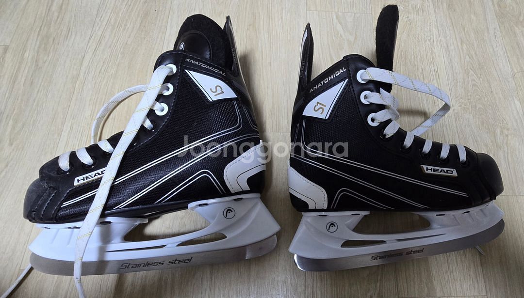 HEAD 주니어 아이스하키 스케이트 size 18.5c--1
