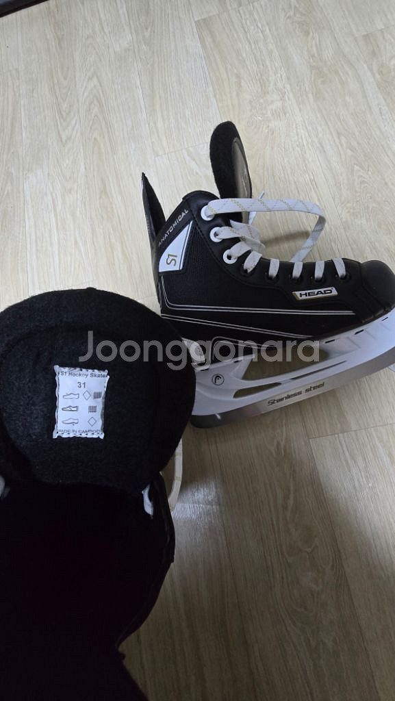 HEAD 주니어 아이스하키 스케이트 size 18.5c--3