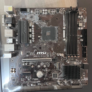 Msi b450m pro vdh plus 메인보드+램