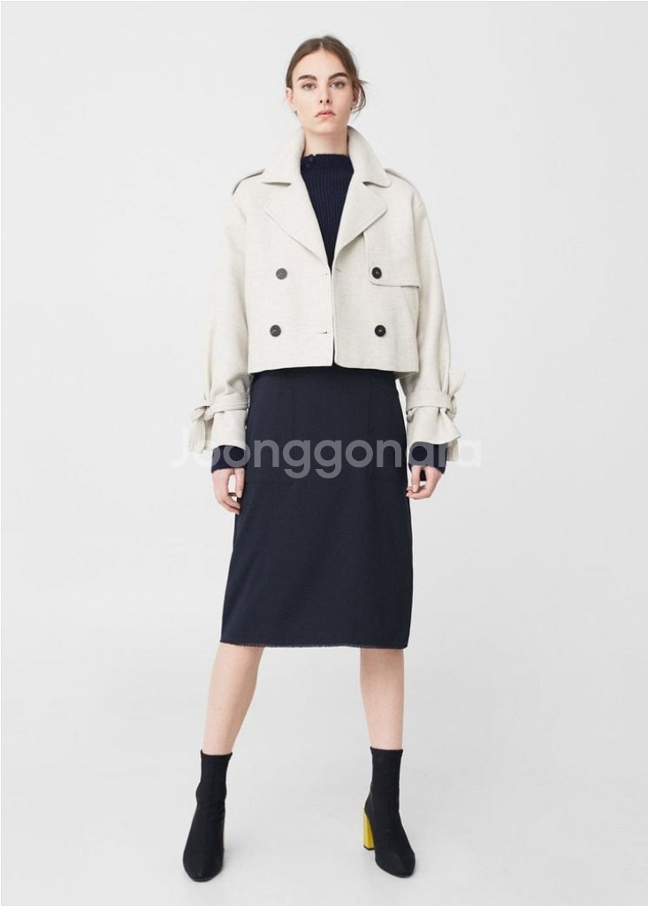 쥬크 숏 트렌치자켓--1