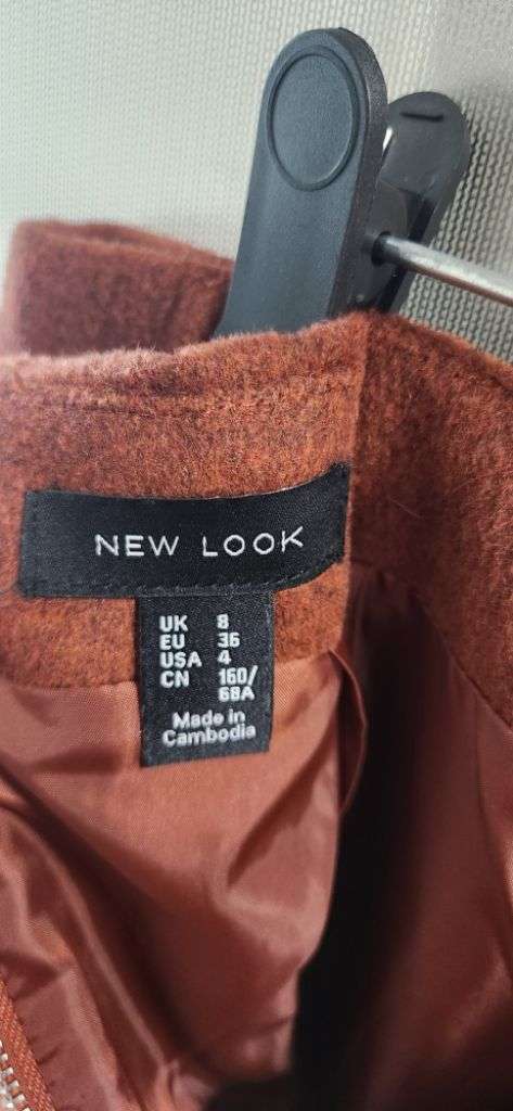 H&M 체크미니스커트+영국에서 산 기모 미니스커트 새상--2