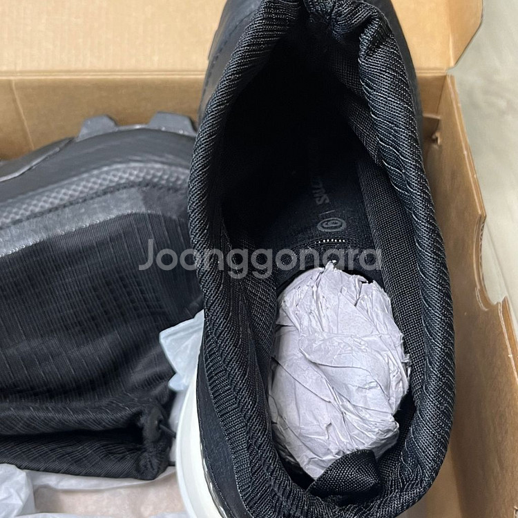 살로몬xMM6 메종마르지엘라 크로스 로우 블랙--2