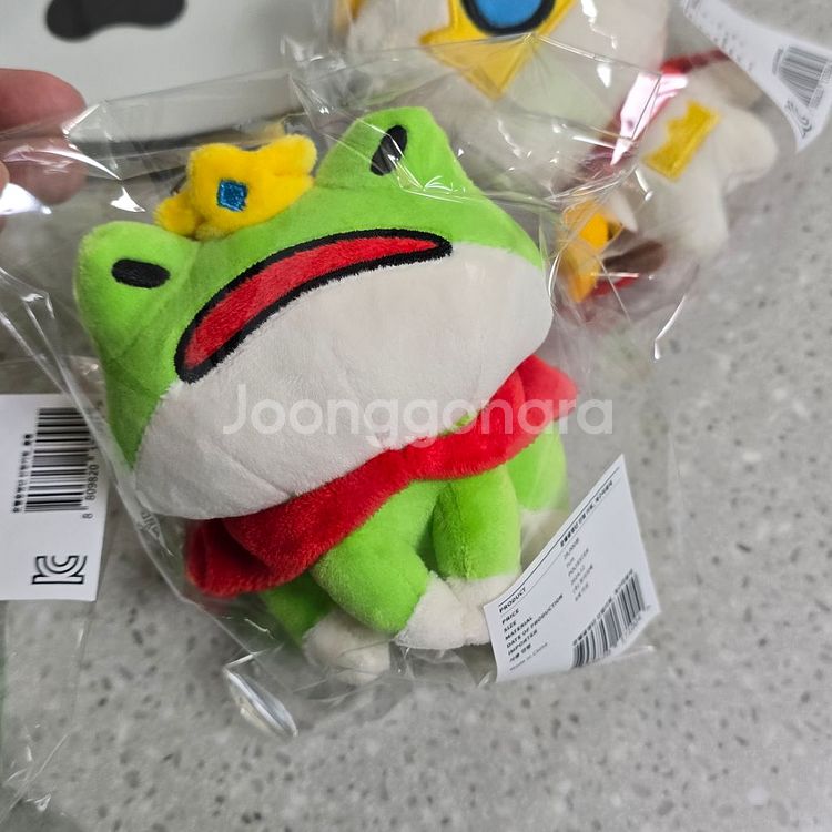 운빨존많겜 팝업 인형 키링--1