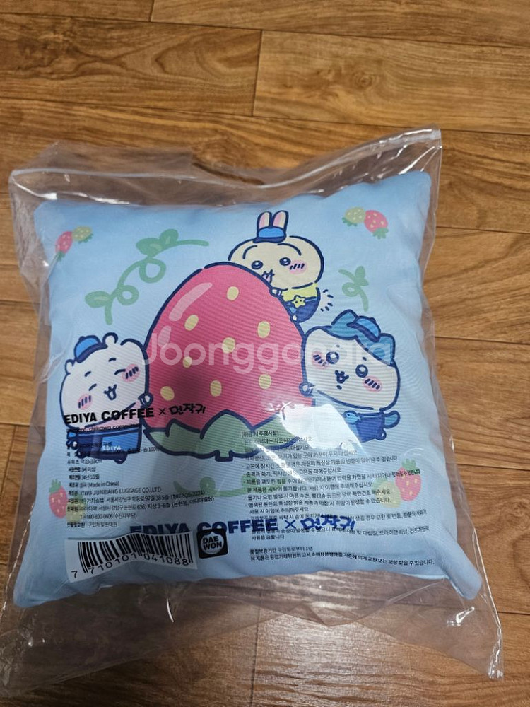 이디야 먼작귀 하치와레 쿠션 1개 미개봉새것--1