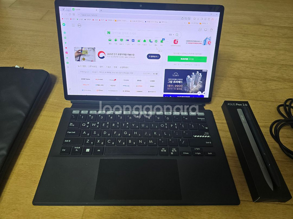 ASUS 비보북 13 슬레이트 윈도우 태블릿 팝니다.--1