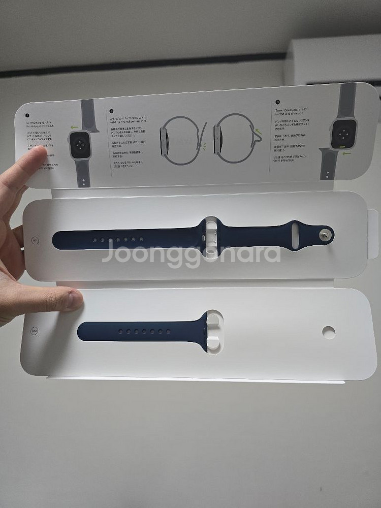 애플워치 se 40mm gps 배터리 100퍼--1