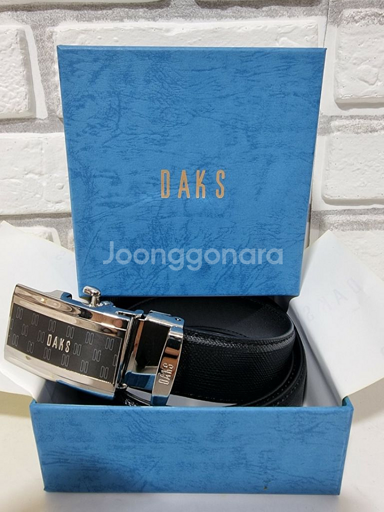 천연소가죽 닥스 신사용 자동벨트--7