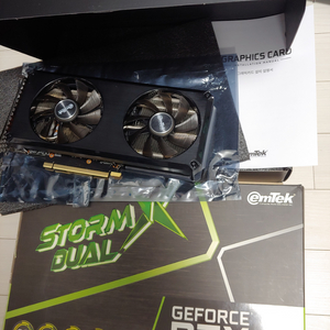 이엠텍 지포스 RTX 3060 Ti 스톰X 듀얼