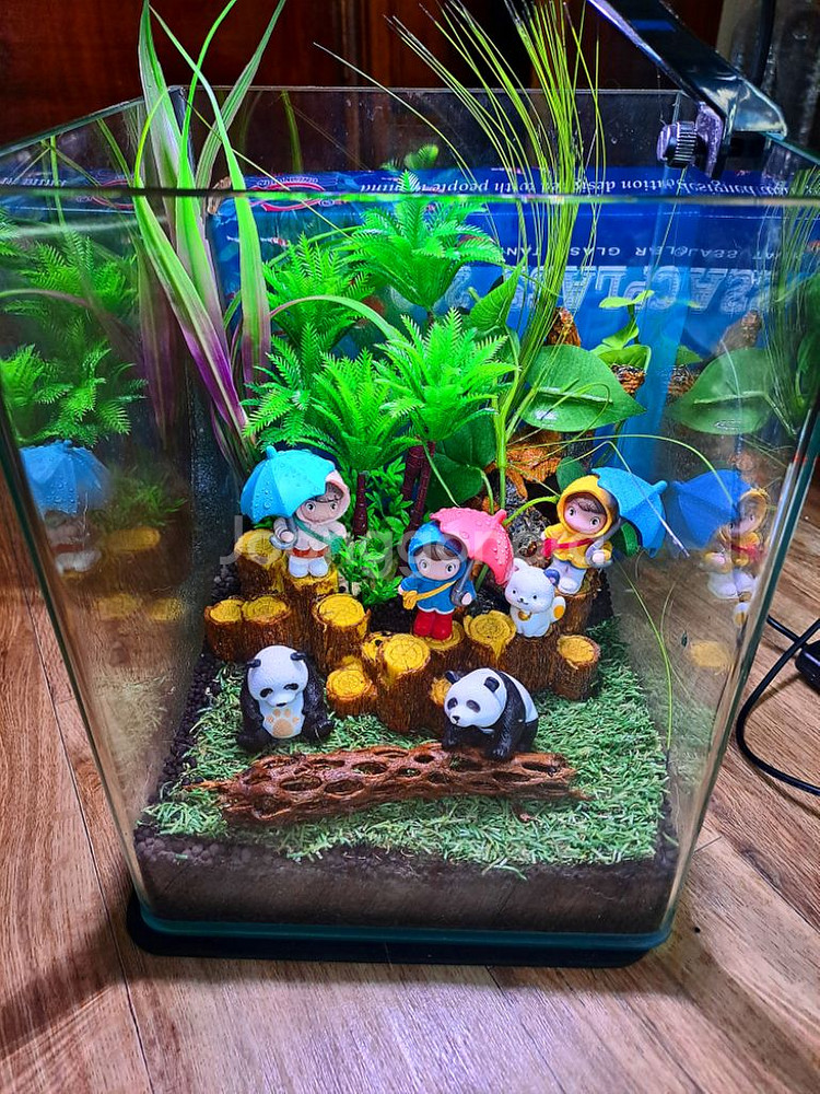 어항 20하이 무환수 앞면곡면유리 풀새거 풀세트설치--1