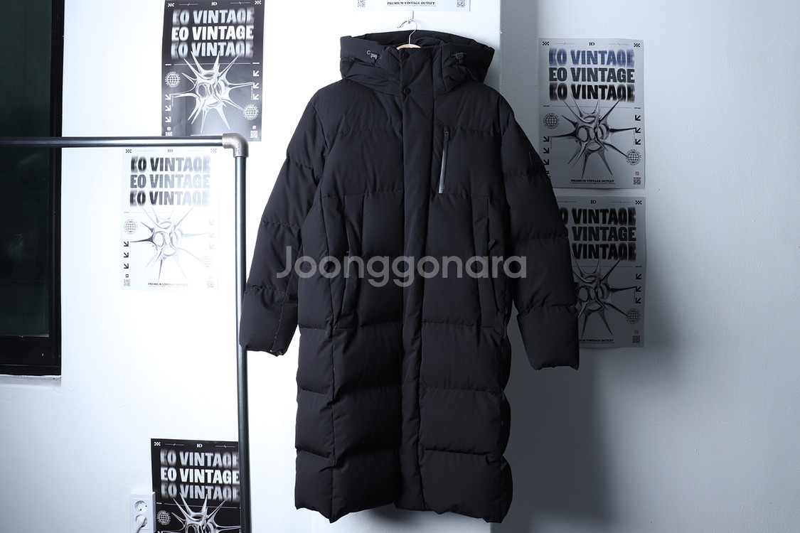 (L) 브랜드빈티지 롱패딩 점퍼자켓 콜로라도 블랙--1