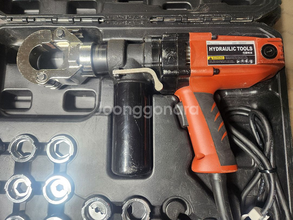 전기 유압압착기 EC-300 다이스포함 팝니다--1