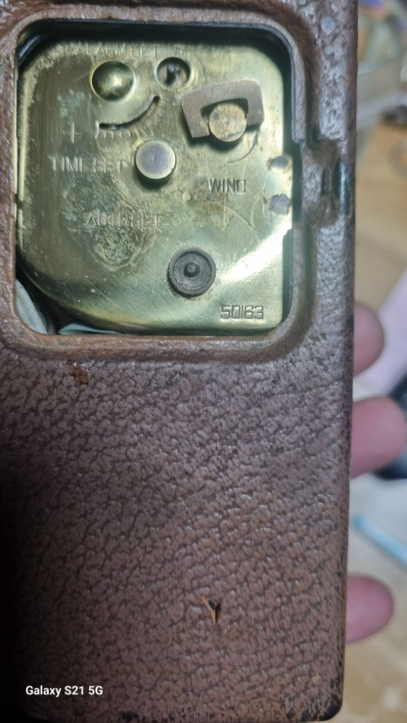 골동도시바접이식시계겸다듸오--8