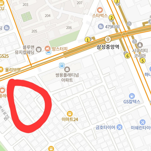 강남 9호선 삼성중앙역 선정릉역 월주차 주말 주차권