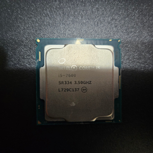 i5 7600 cpu 팔아요.