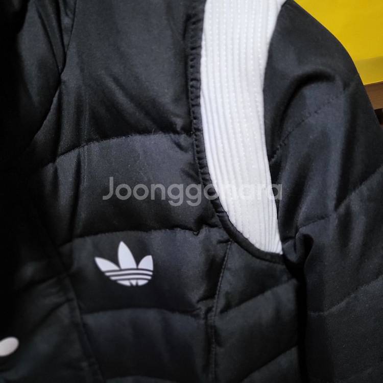 아디다스 골프웨어 콜라보 바시티 패딩 점퍼 자켓 s급--6
