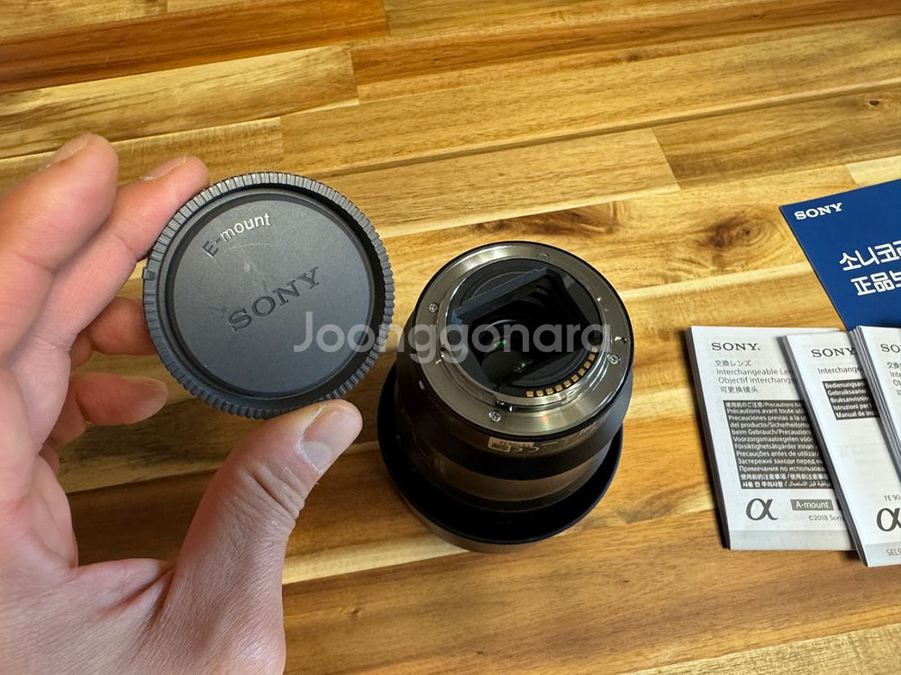 소니 sony 90mm 메크로 (필터포함)--4