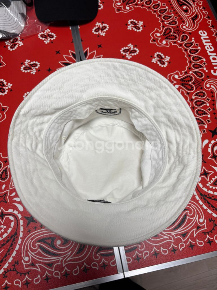 [L-XL] 스투시 SS 링크 딥 버킷햇 화이트--2