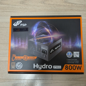 FSP Hydro PRO 800w 브론즈 파워