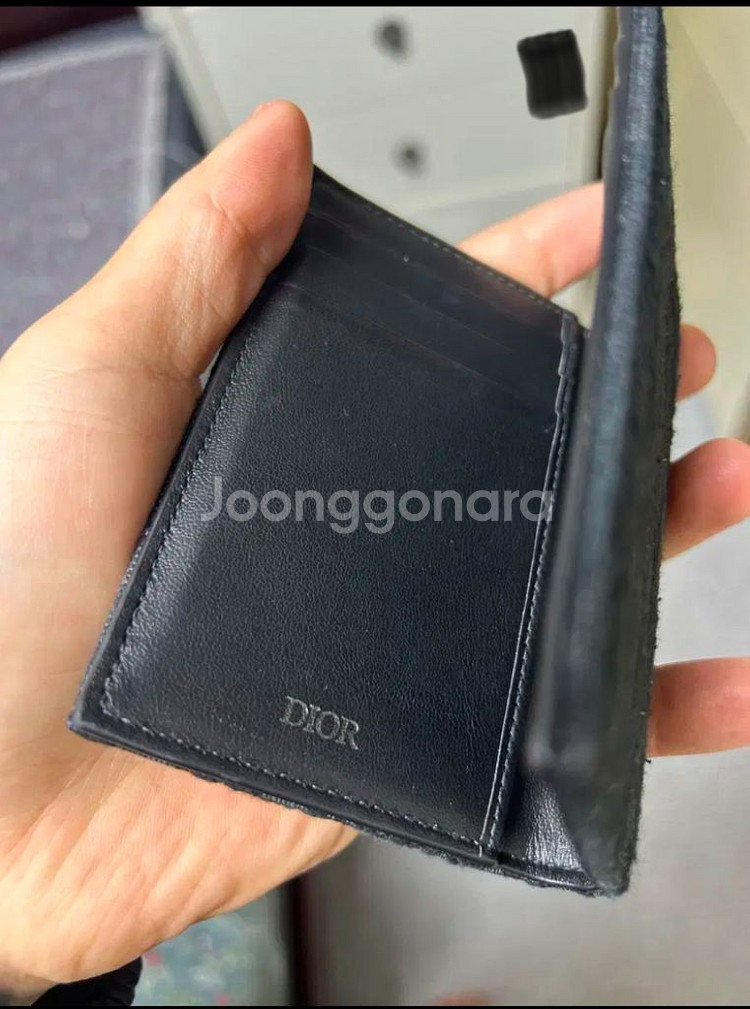 디올 오블리크 오거나이저 카드지갑 판매합니다--9
