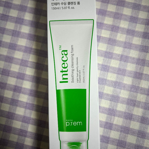 (미개봉)메이크프렘 인테카 수딩 클렌징폼 150ml