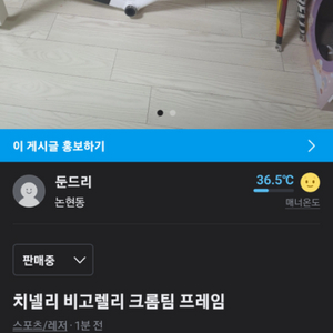 치넬리 비고렐리 크롬팀 프레임