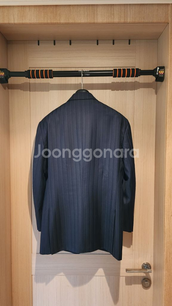 폴로랄프로렌 초크스트라이프 네이비 자켓 L--1