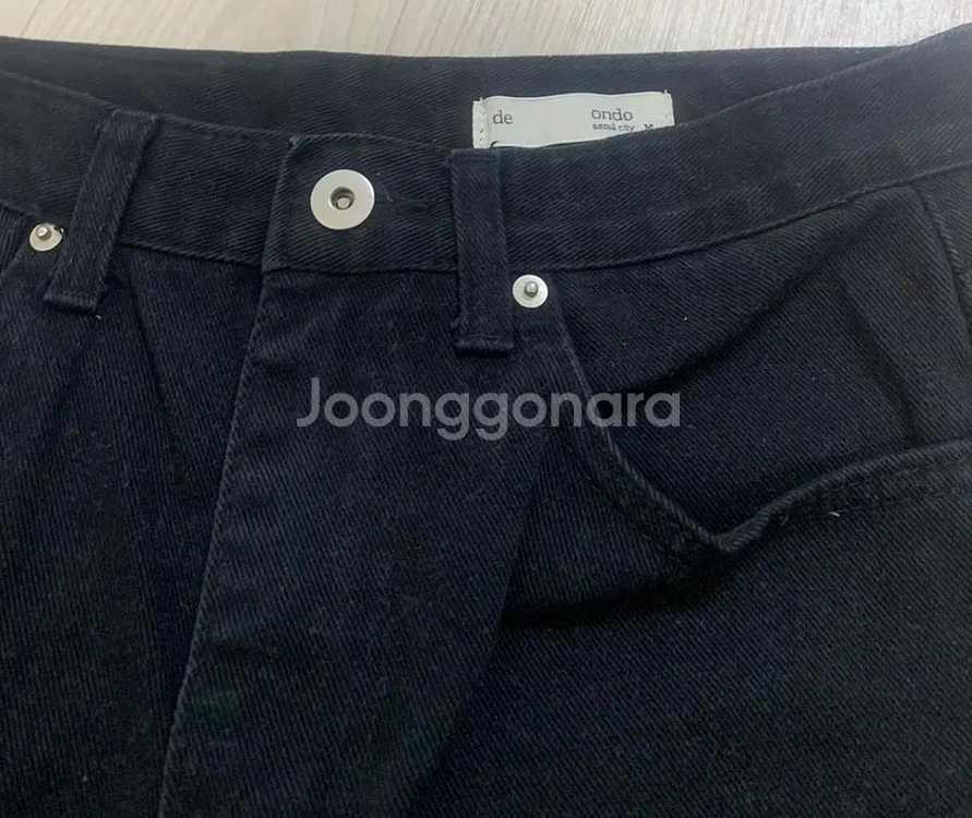 미뉴에트 가내스라 프롬비기닝 드온도 블랙 팬츠 바지--8