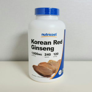 (미개봉) 뉴트리코스트 홍삼 1000mg 240캡슐