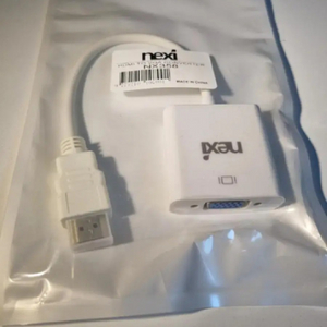 미사용)hdmi to vga 젠더 팝니다